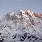 Vista dell'Annapurna I dal Campo Base