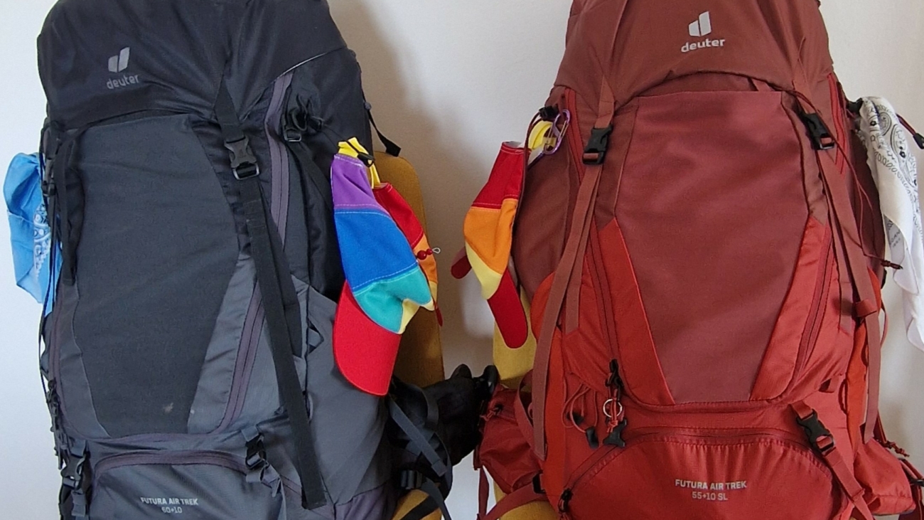 Zaino per un trekking in Nepal